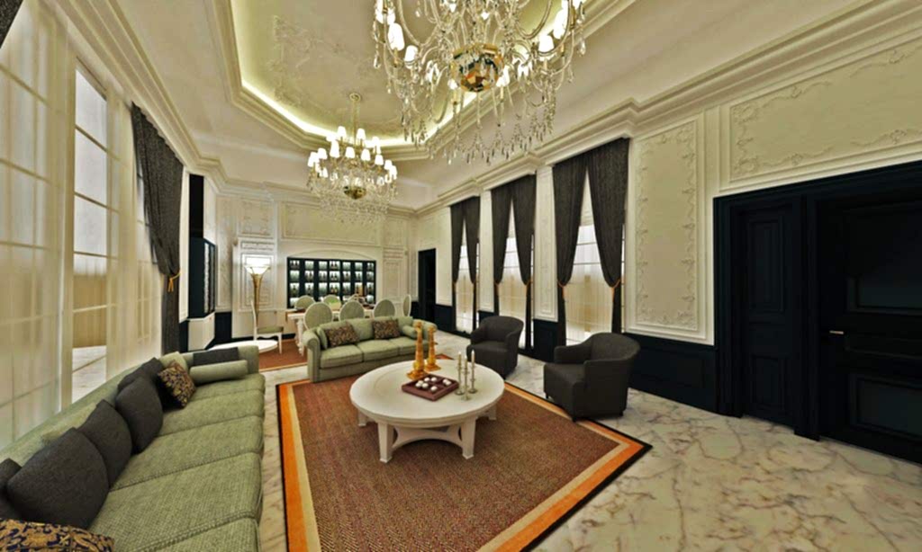 toskana vadisi villa dekorasyonu