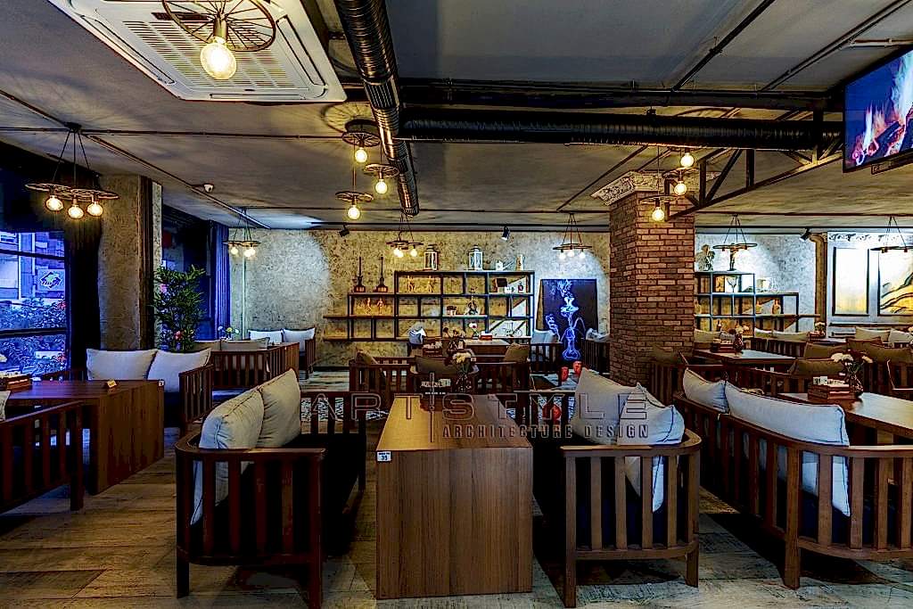 Pandora Cafe Restaurant Dekorasyon, cafe dekorasyon, restaurant dekorasyonları , nargile cafe dekorasyon, Artstyle Mimarlık