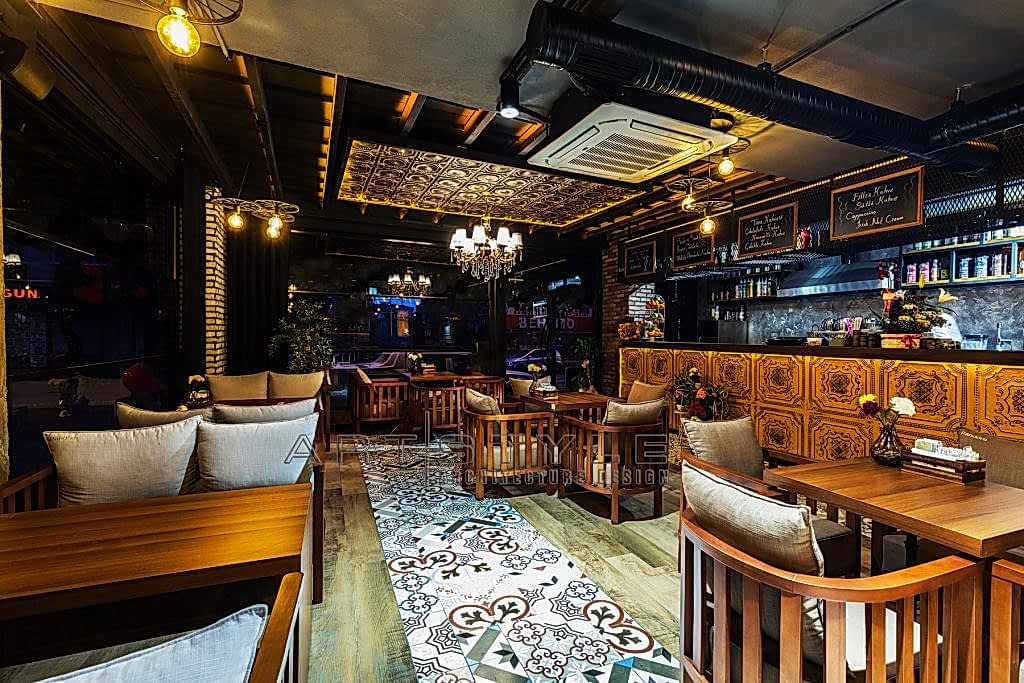 Pandora Cafe Restaurant Dekorasyon, cafe dekorasyon, restaurant dekorasyonları, Artstyle Mimarlık