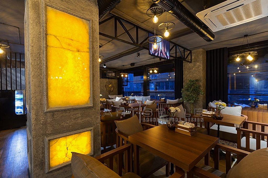 Pandora Cafe Restaurant Dekorasyon, cafe dekorasyon, restaurant dekorasyonları, Artstyle Mimarlık